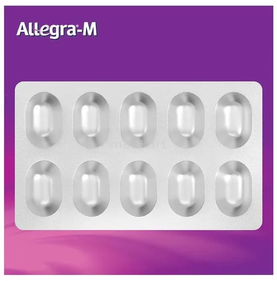 allegra m tablet 10's